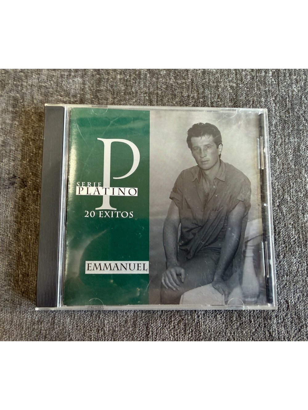 Emmanuel Serie Platino 20 Exitos CD 1995 RCA BMG Latin Pop La Ultima Luna